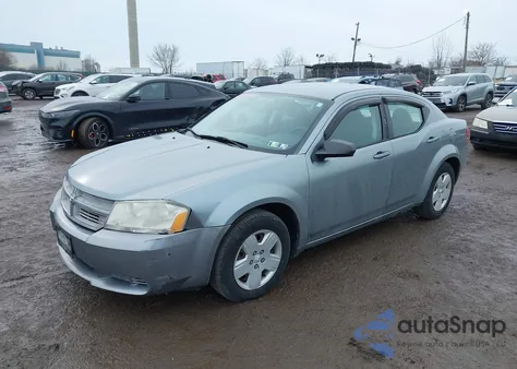 2008 Dodge Avenger Se z USA, uszkodzony, nr VIN 1B3LC46K08N581424